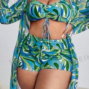 3 Piece Beach Bikini Set